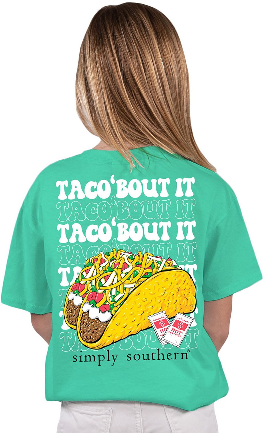 Simply Southern Girls' Taco T-shirt | Academy