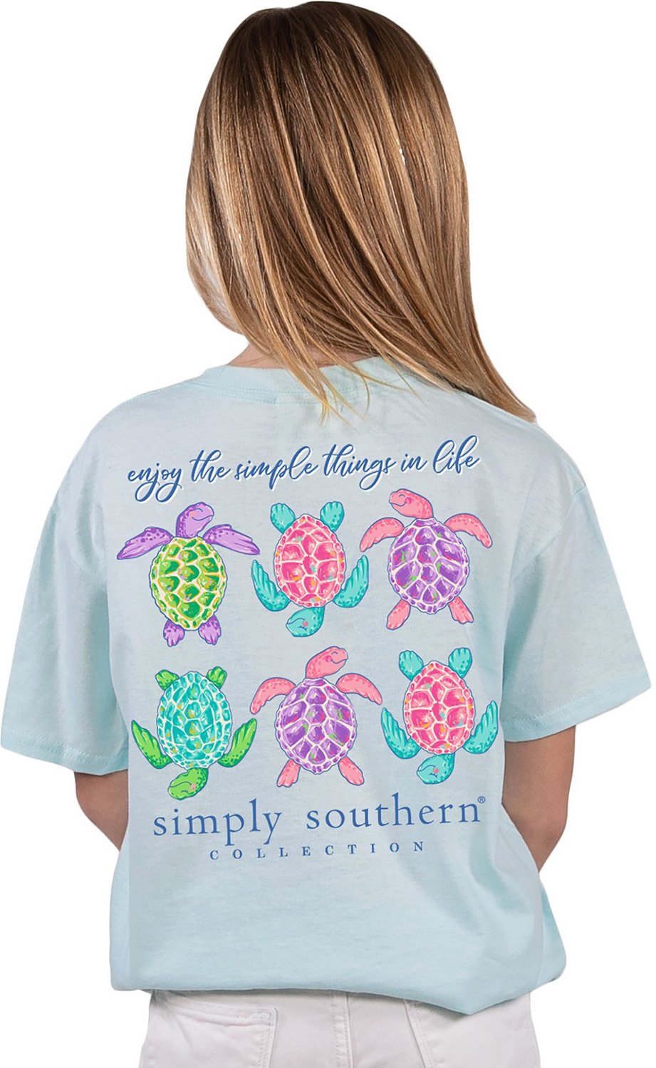 Simply Southern Girls Sea Turtles T Shirt Academy 2408