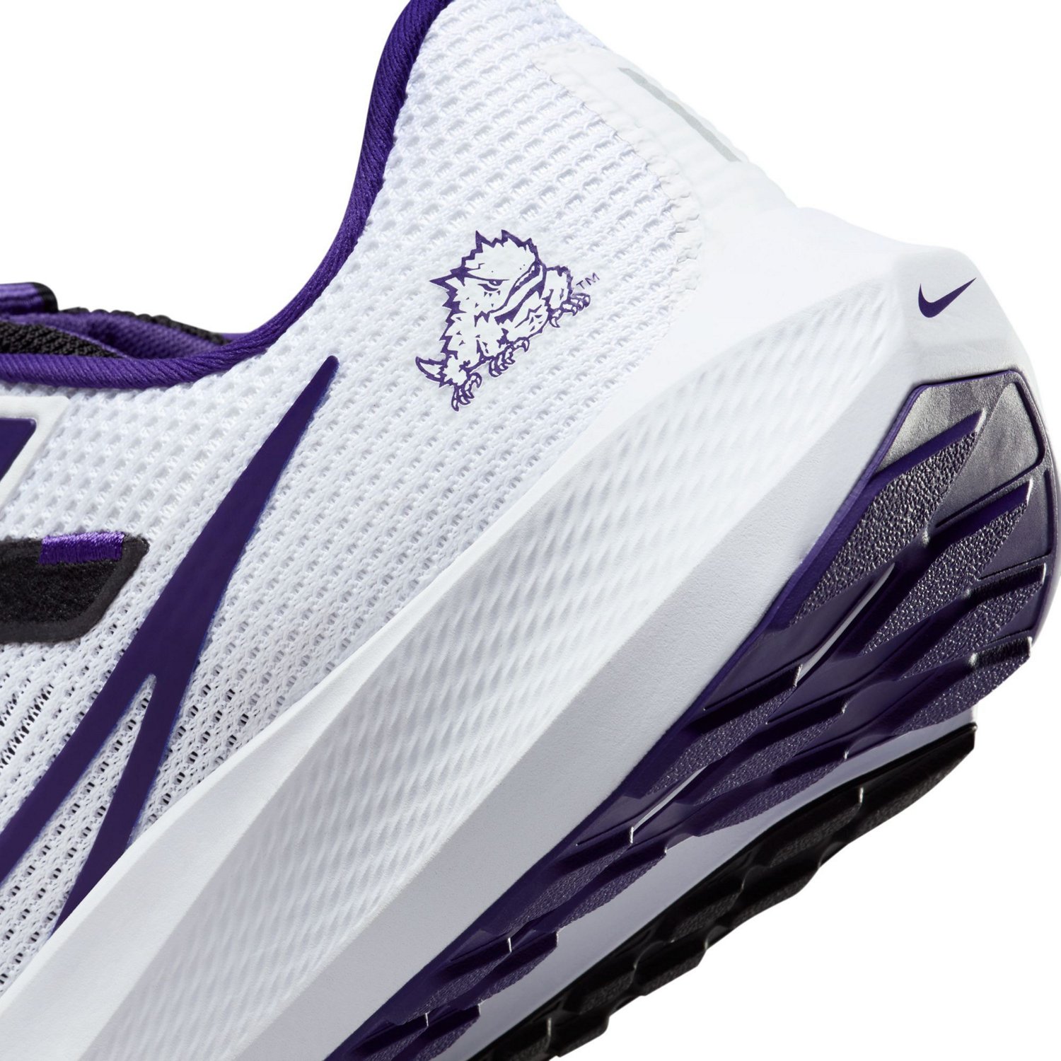 Nike Men's Texas Christian University Air Zoom Pegasus 40 Running Shoes - view number 8