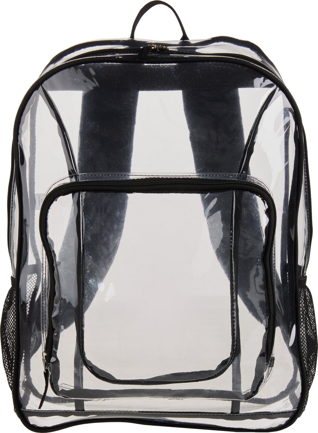 Clear hotsell black backpack