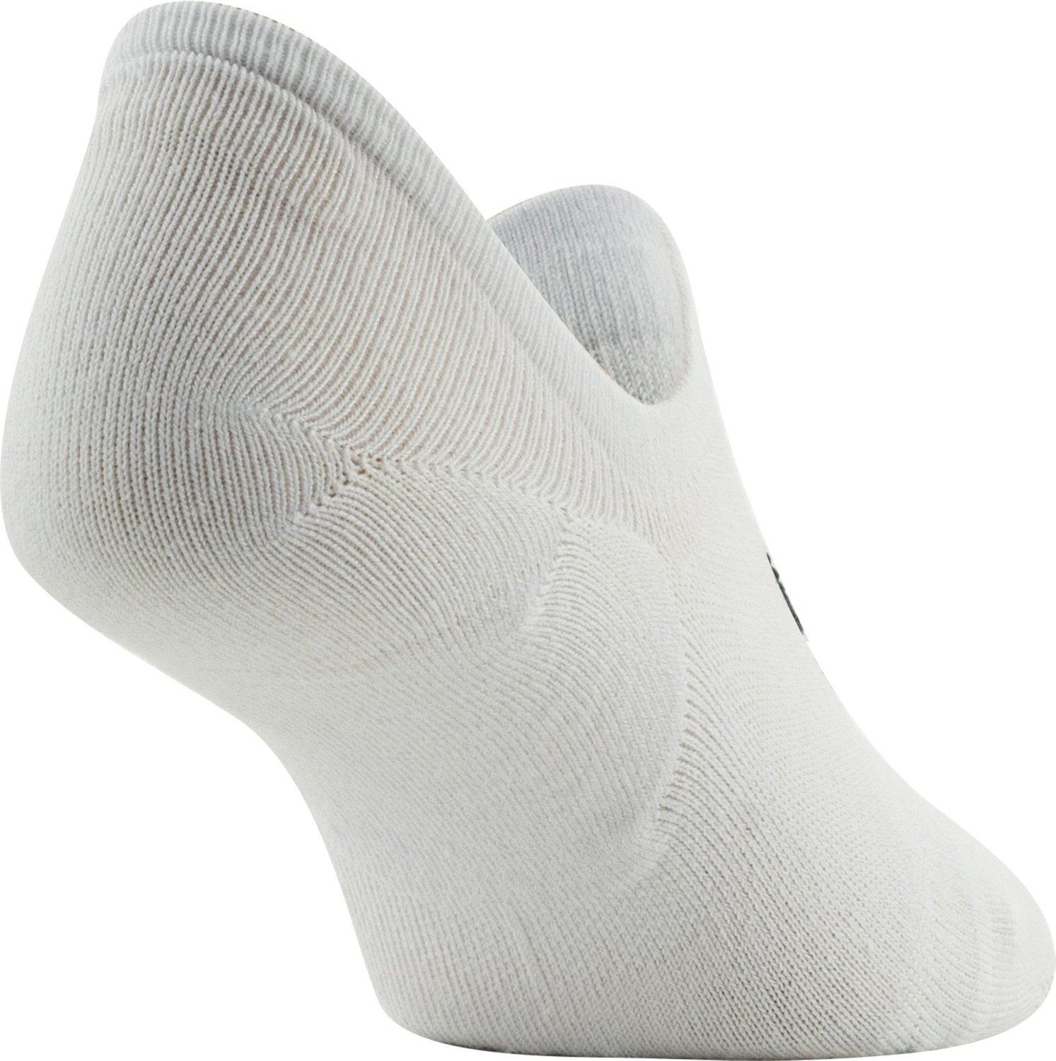 Under Armour Women's Essential Ultra Low Tab Footie Socks 6Pack Academy