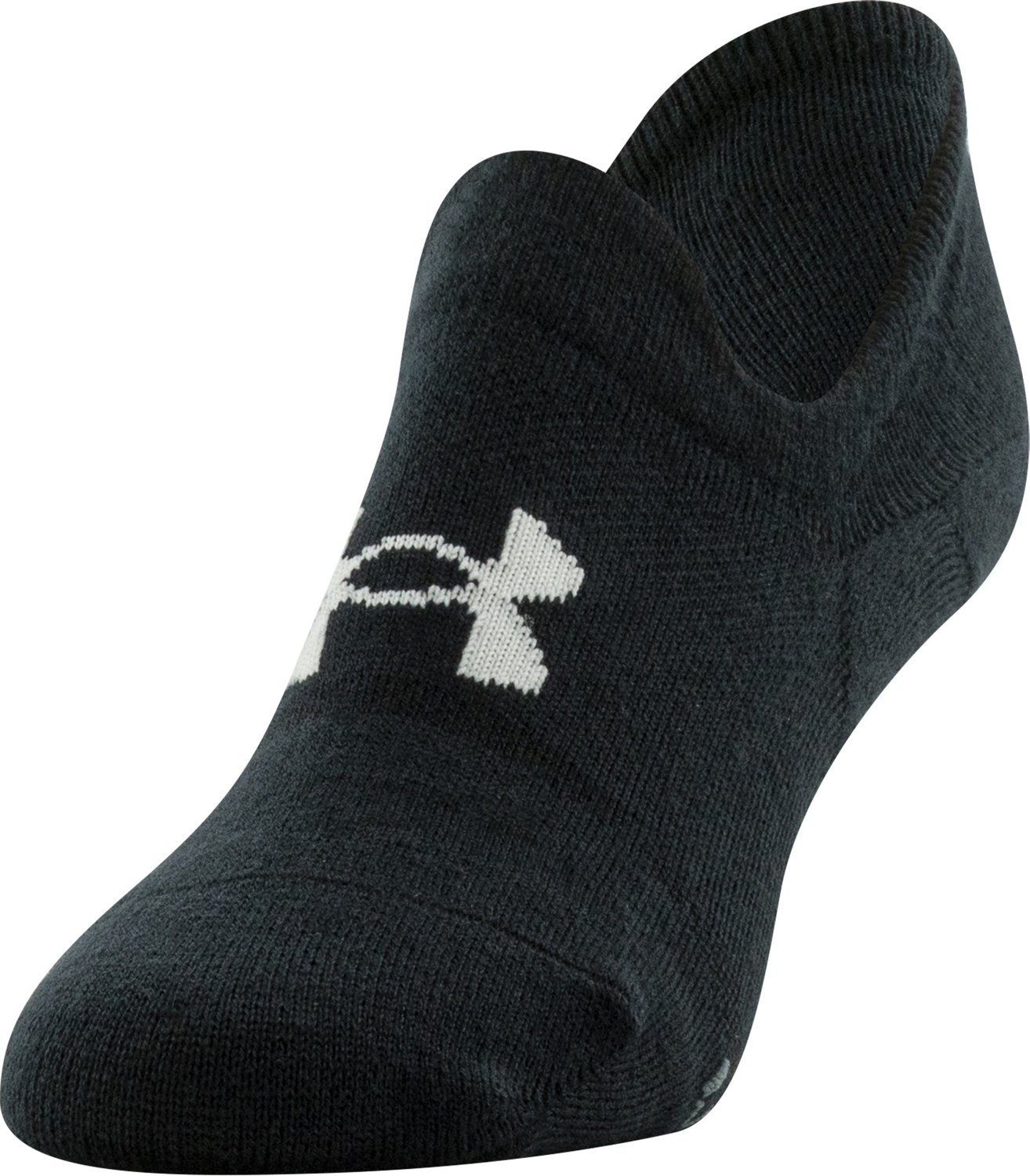 Under Armour Women's Essential Ultra Low Tab Footie Socks 6Pack Academy