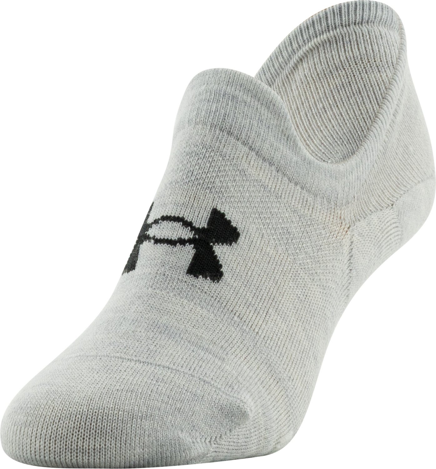 Under Armour Women's Essential Ultra Low Tab Footie Socks 6Pack Academy