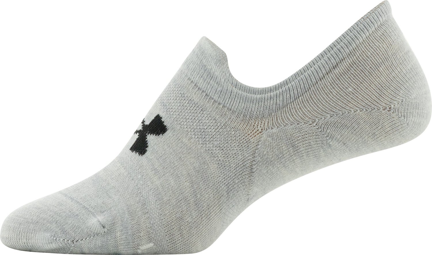 Under Armour Women's Essential Ultra Low Tab Footie Socks 6Pack Academy