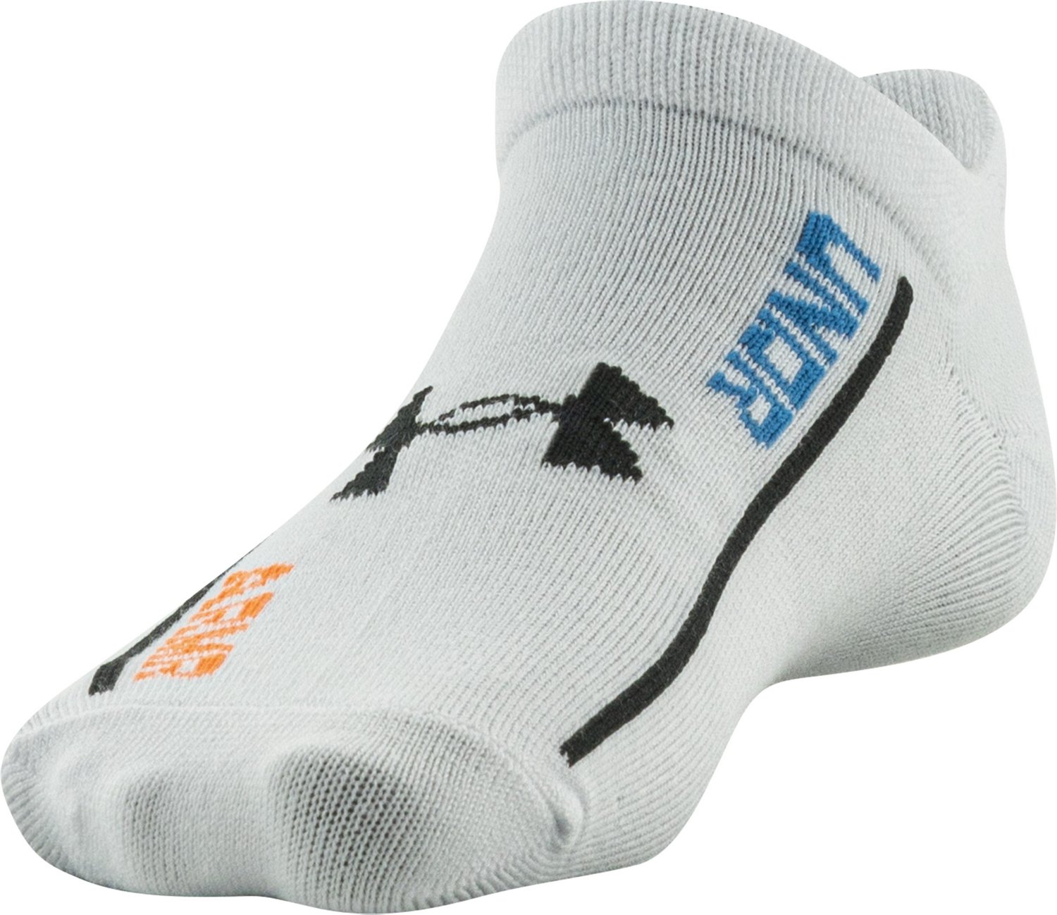 Under Armour Youth Essential Lite No-Show Socks 6-Pack - view number 7