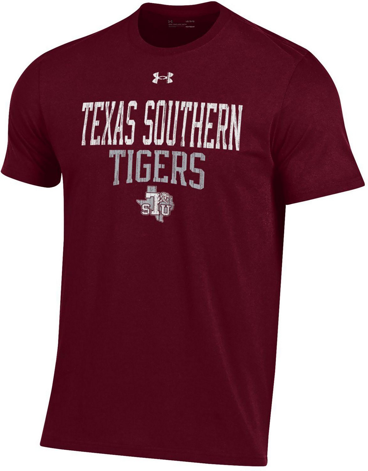 Under Armour Men's Texas Southern University Performance Cotton Tshirt