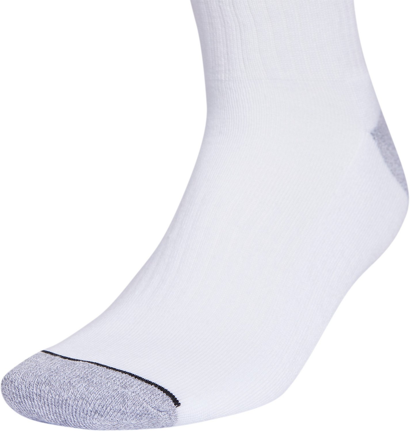 adidas Men's Cushioned 3-Stripe 3.0 Crew Socks 3-Pack - view number 3