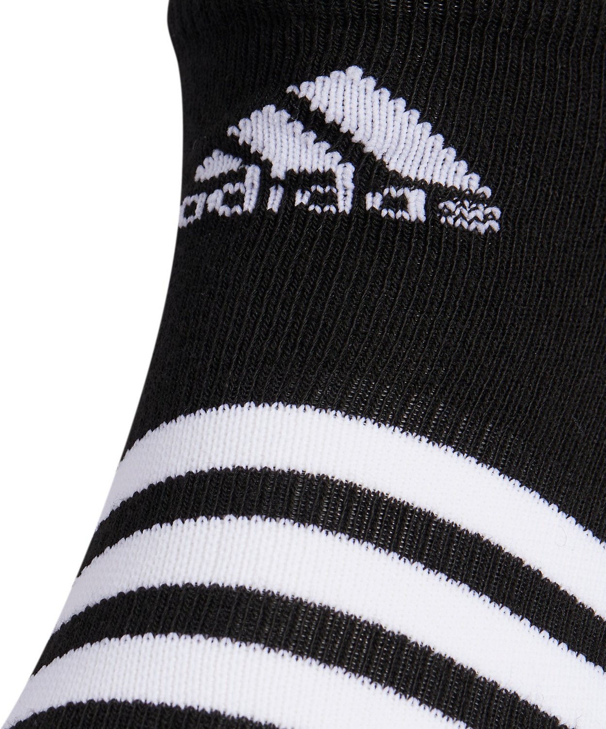 adidas Men's Cushioned 3-Stripe 3.0 No-Show Socks 3-Pack