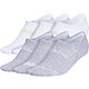 adidas Women's Superlite Linear 3 Super No Show Socks 6-Pack                                                                     - view number 1 selected