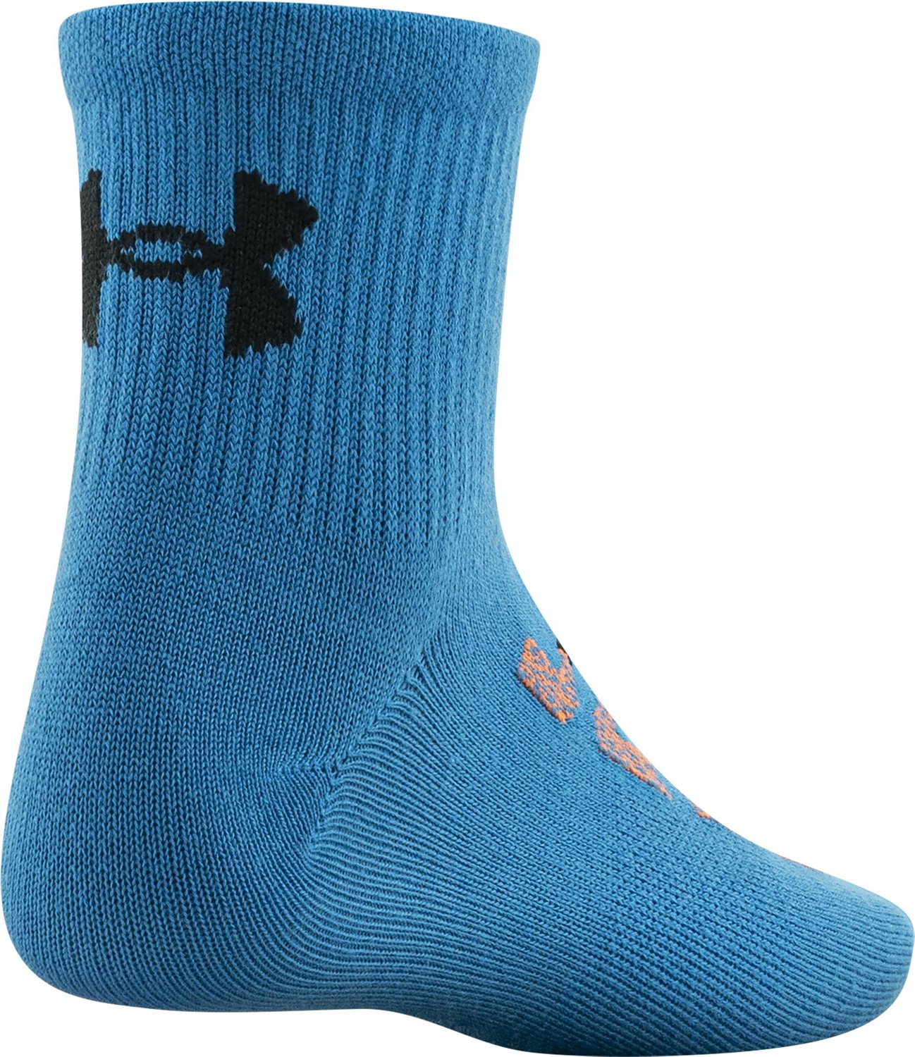 Girls' UA Essential Quarter Socks 6-Pack