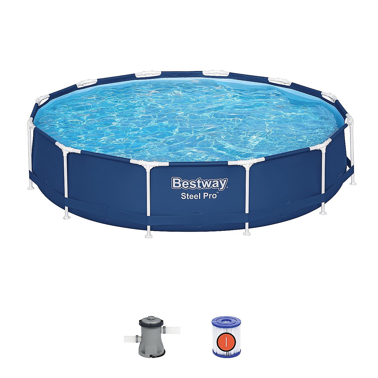 Bestway Steel Pro 12 ft x 30 in Above Ground Pool Set                                                                            - view number 3