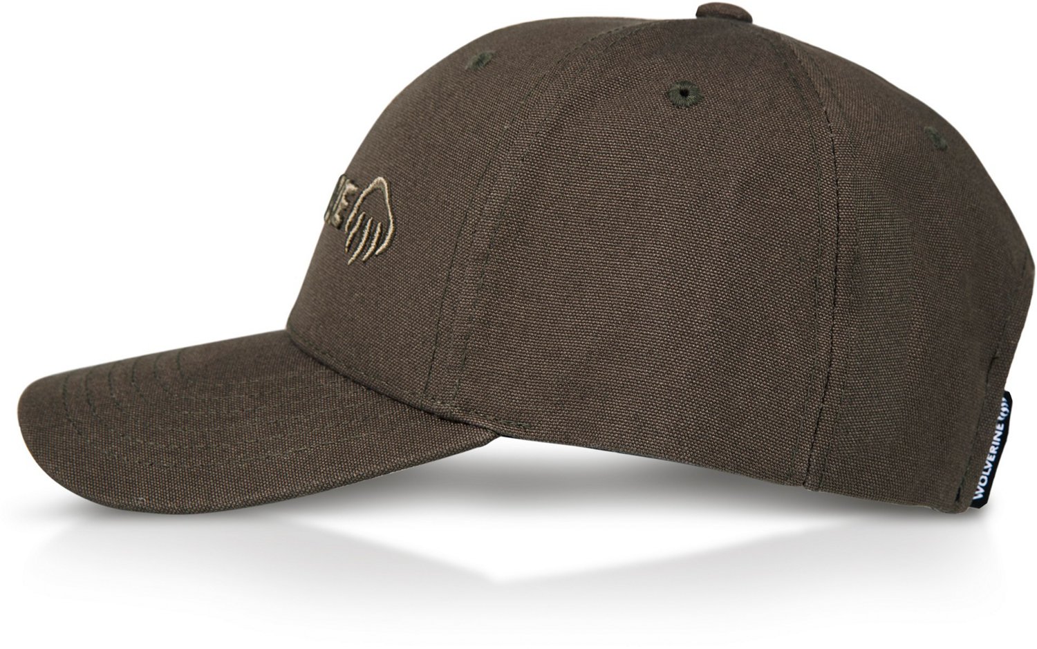 Wolverine Adults' Embroidered Heavy Duty Canvas Logo Adjustable Cap                                                              - view number 2