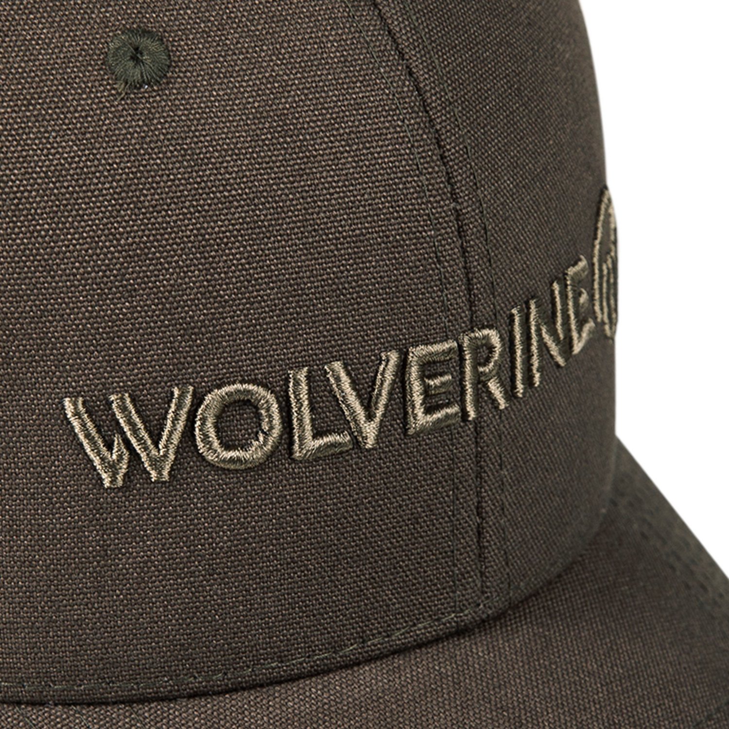 Wolverine Adults' Embroidered Heavy Duty Canvas Logo Adjustable Cap                                                              - view number 5