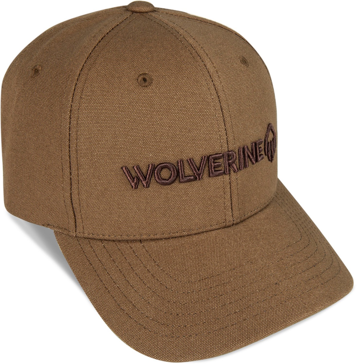 Wolverine Adults' Embroidered Heavy Duty Canvas Logo Adjustable Cap                                                              - view number 4