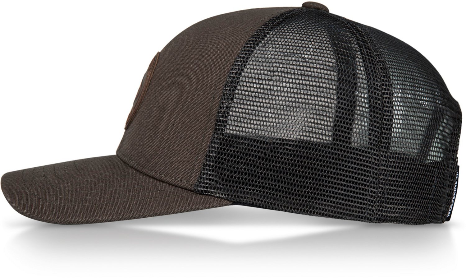 Wolverine 1883 Leather Patch Heavy Duty Canvas Adjustable Cap - view number 2