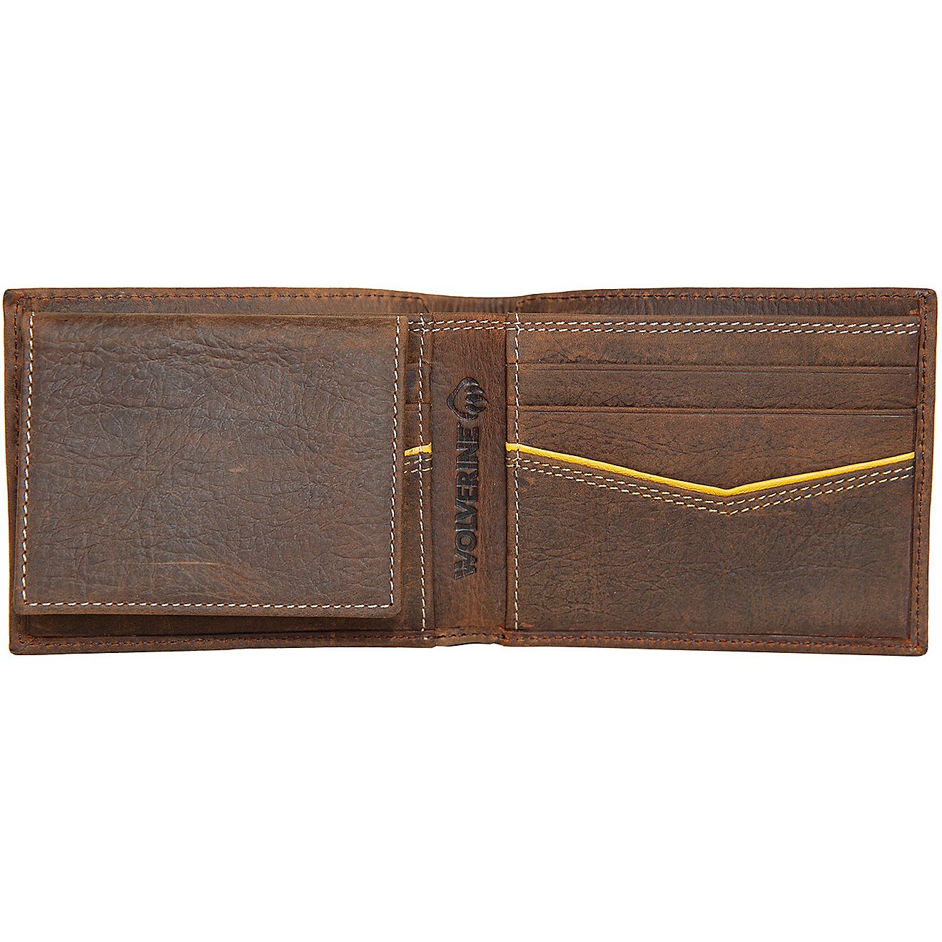 Wolverine Adults' Rancher Passcase Leather Wallet                                                                                - view number 3