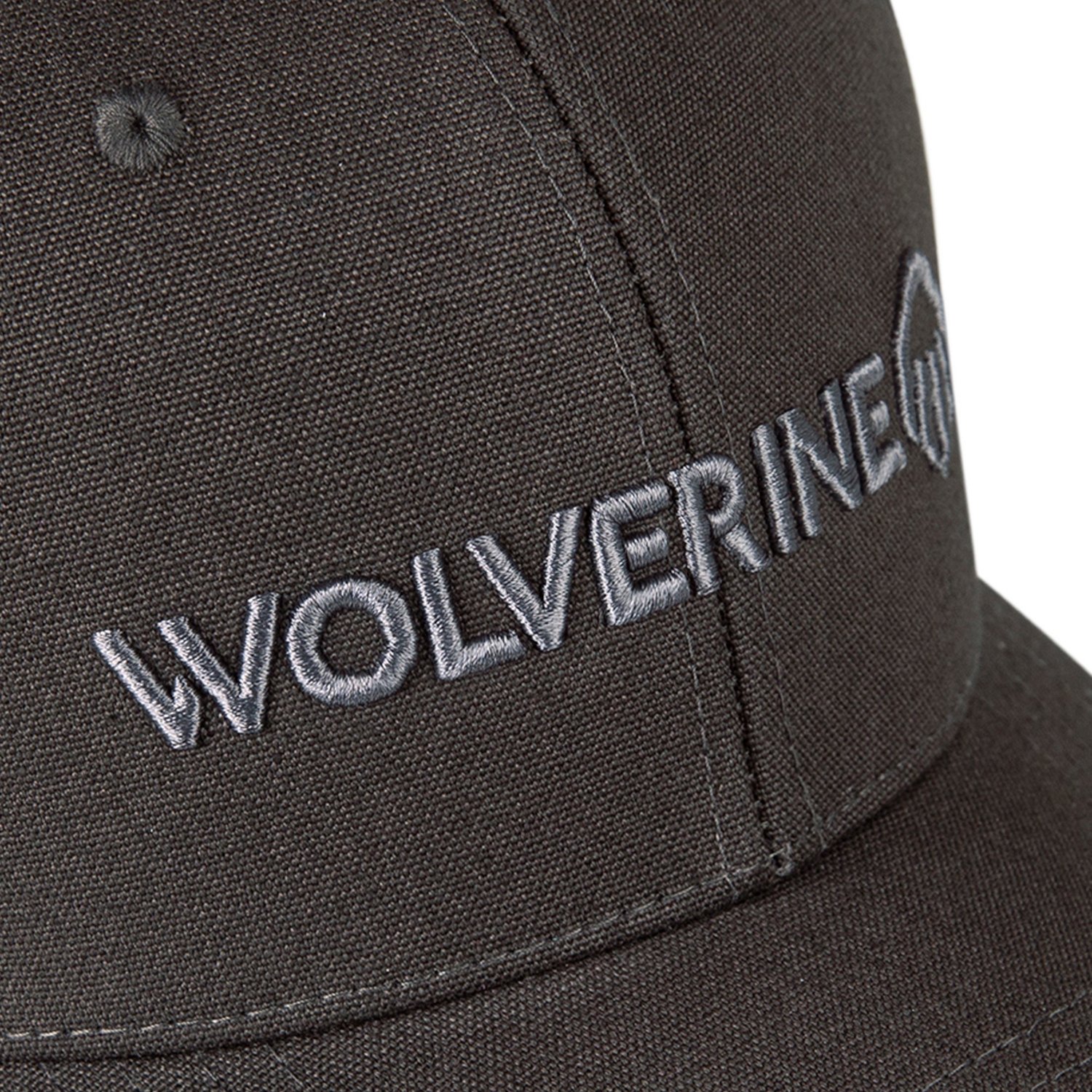 Wolverine Adults' Embroidered Heavy Duty Canvas Logo Adjustable Cap                                                              - view number 5