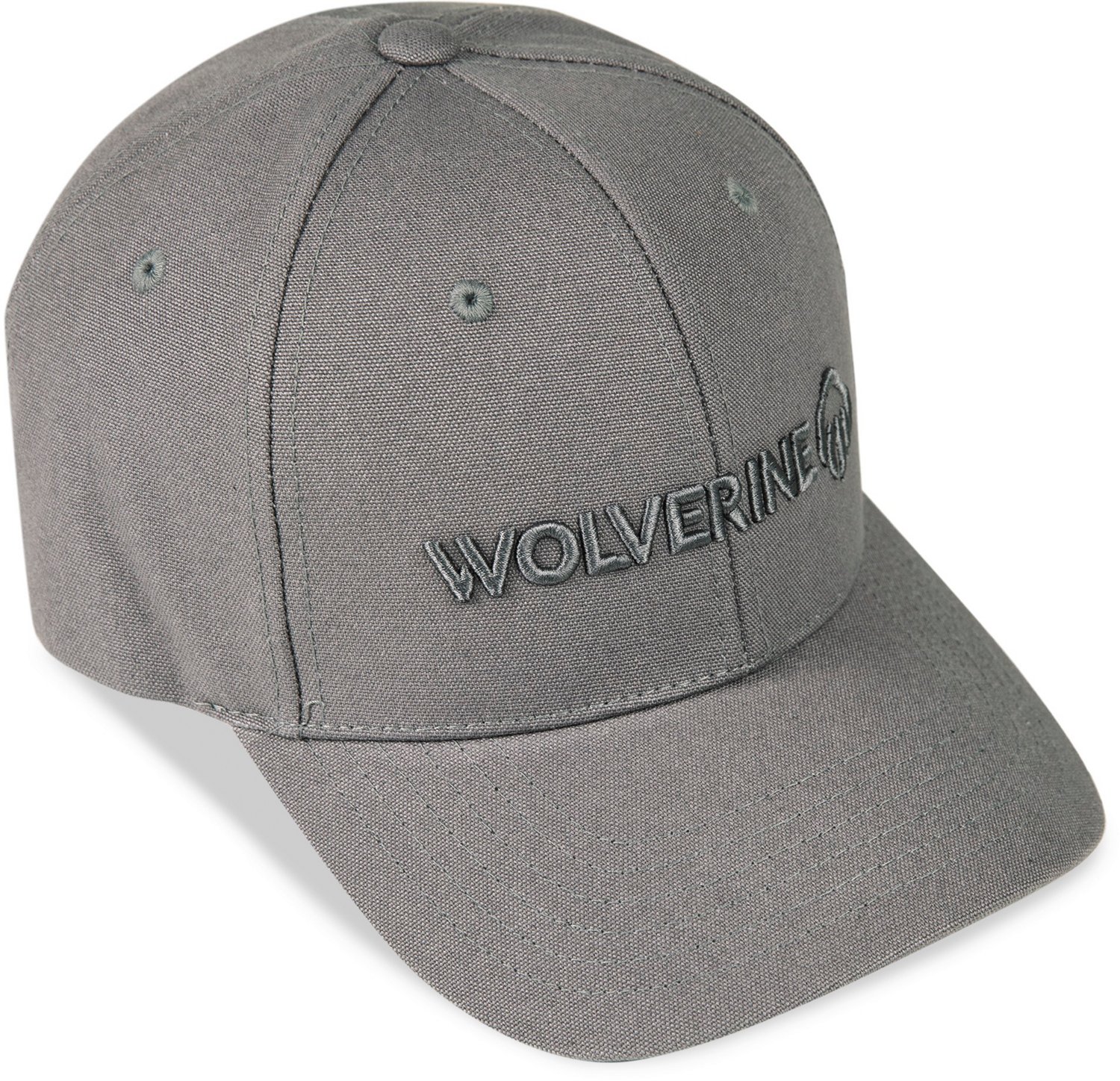 Wolverine Adults' Embroidered Heavy Duty Canvas Logo Adjustable Cap                                                              - view number 4