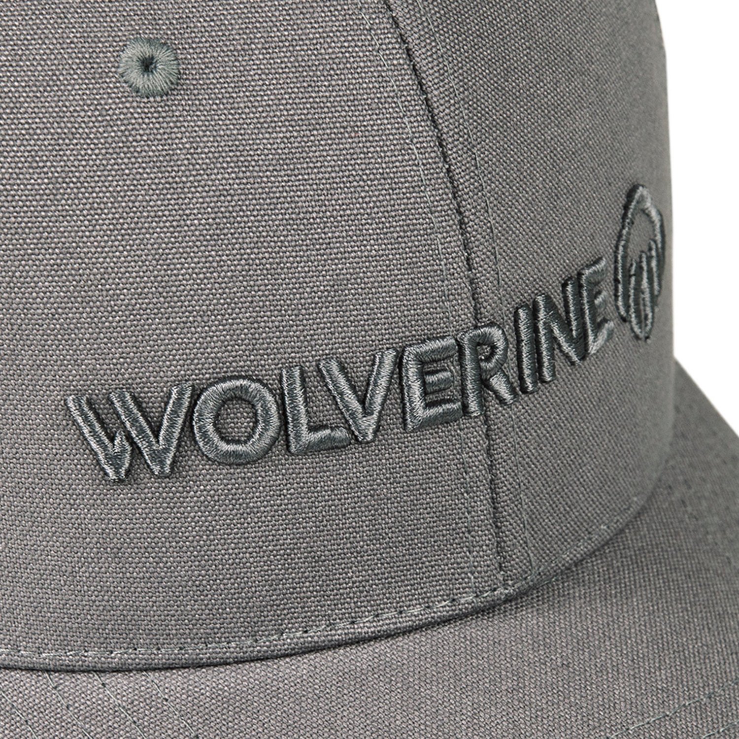 Wolverine Adults' Embroidered Heavy Duty Canvas Logo Adjustable Cap                                                              - view number 5