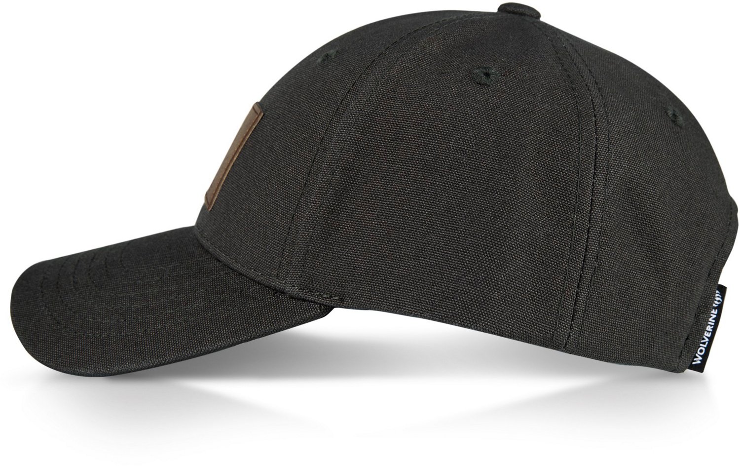 Wolverine Adults' Leather Patch Heavy Duty Canvas Adjustable Cap - view number 2