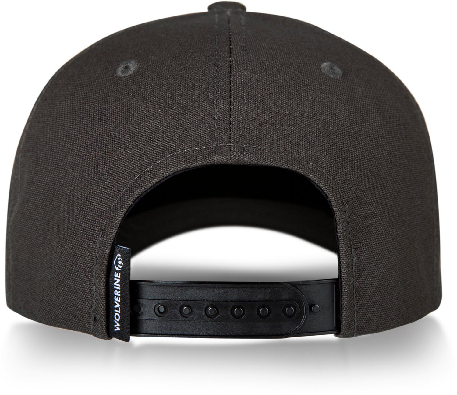 Wolverine Adults' Leather Patch Heavy Duty Canvas Adjustable Cap - view number 3