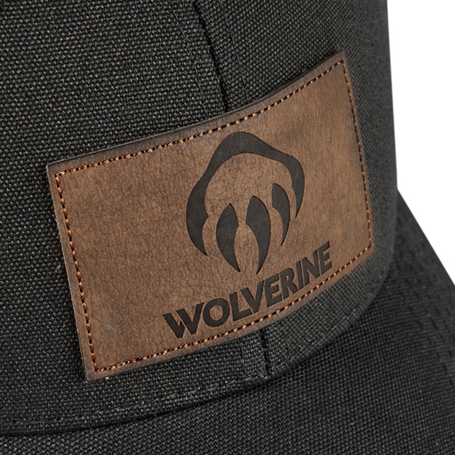 Wolverine Adults' Leather Patch Heavy Duty Canvas Adjustable Cap - view number 5