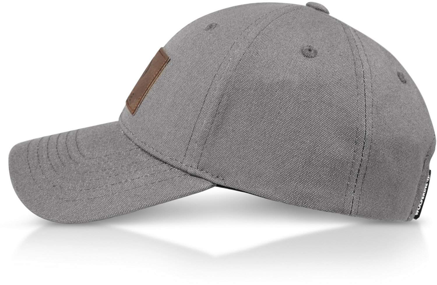Wolverine Adults' Leather Patch Heavy Duty Canvas Adjustable Cap - view number 2