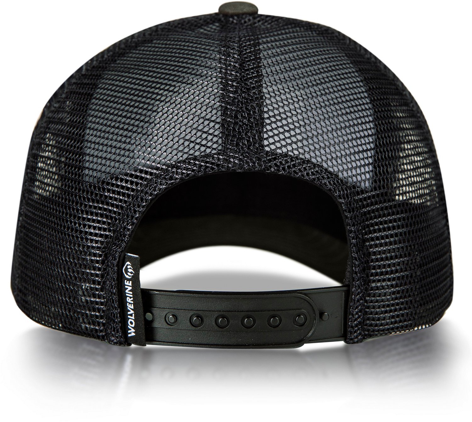 Wolverine Adults' Land of the Free Heavy Duty Canvas Adjustable Trucker Cap                                                      - view number 3