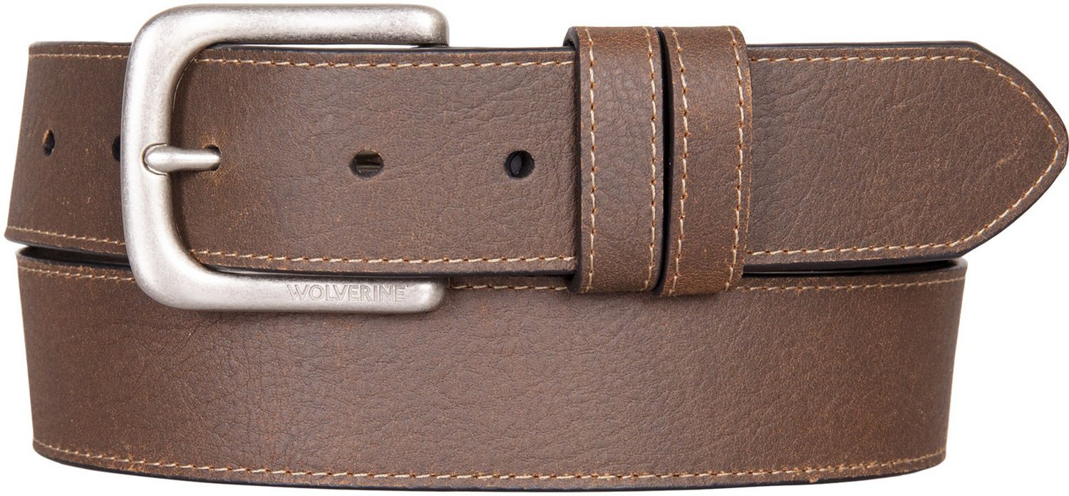 Wolverine Adults' Rancher Leather Belt | Free Shipping at Academy