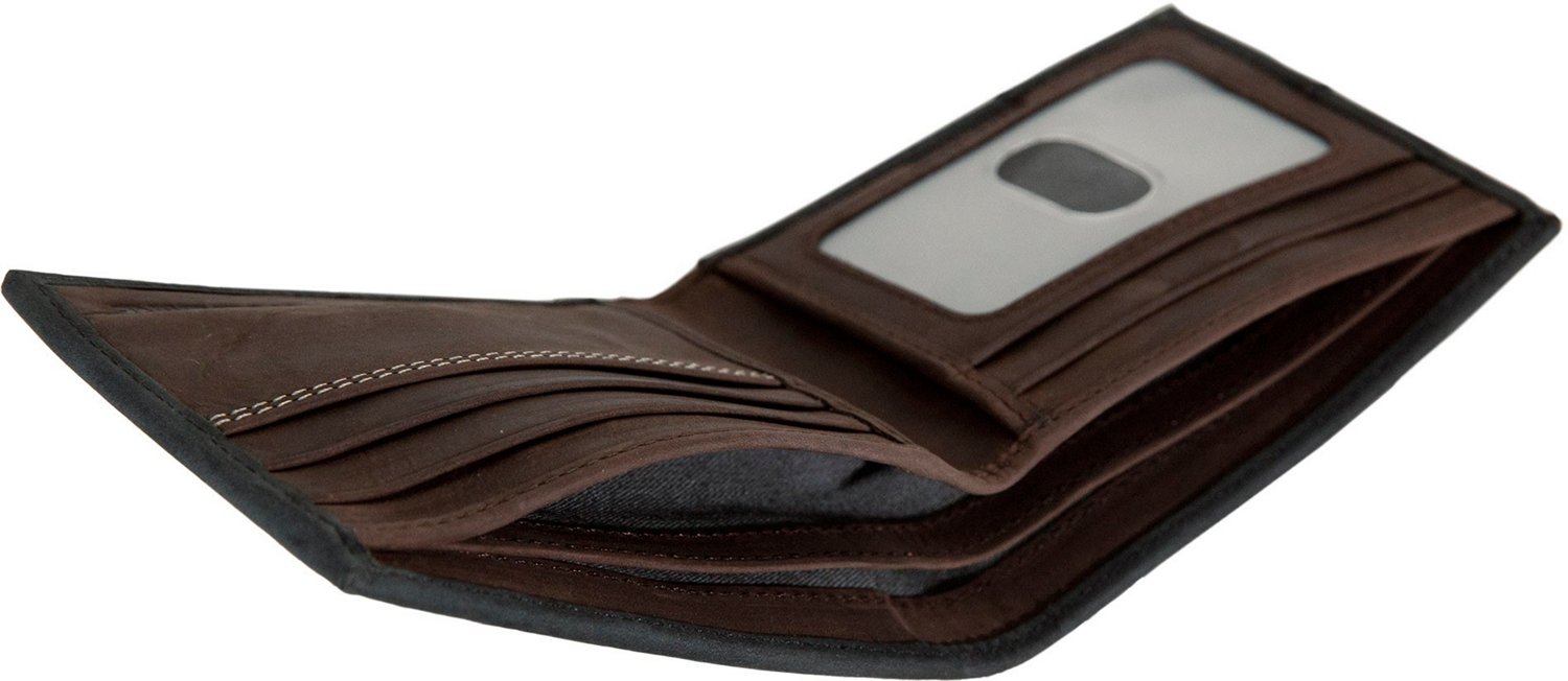 Wolverine Adults' I-90 Durashock Bifold Leather Wallet                                                                           - view number 7