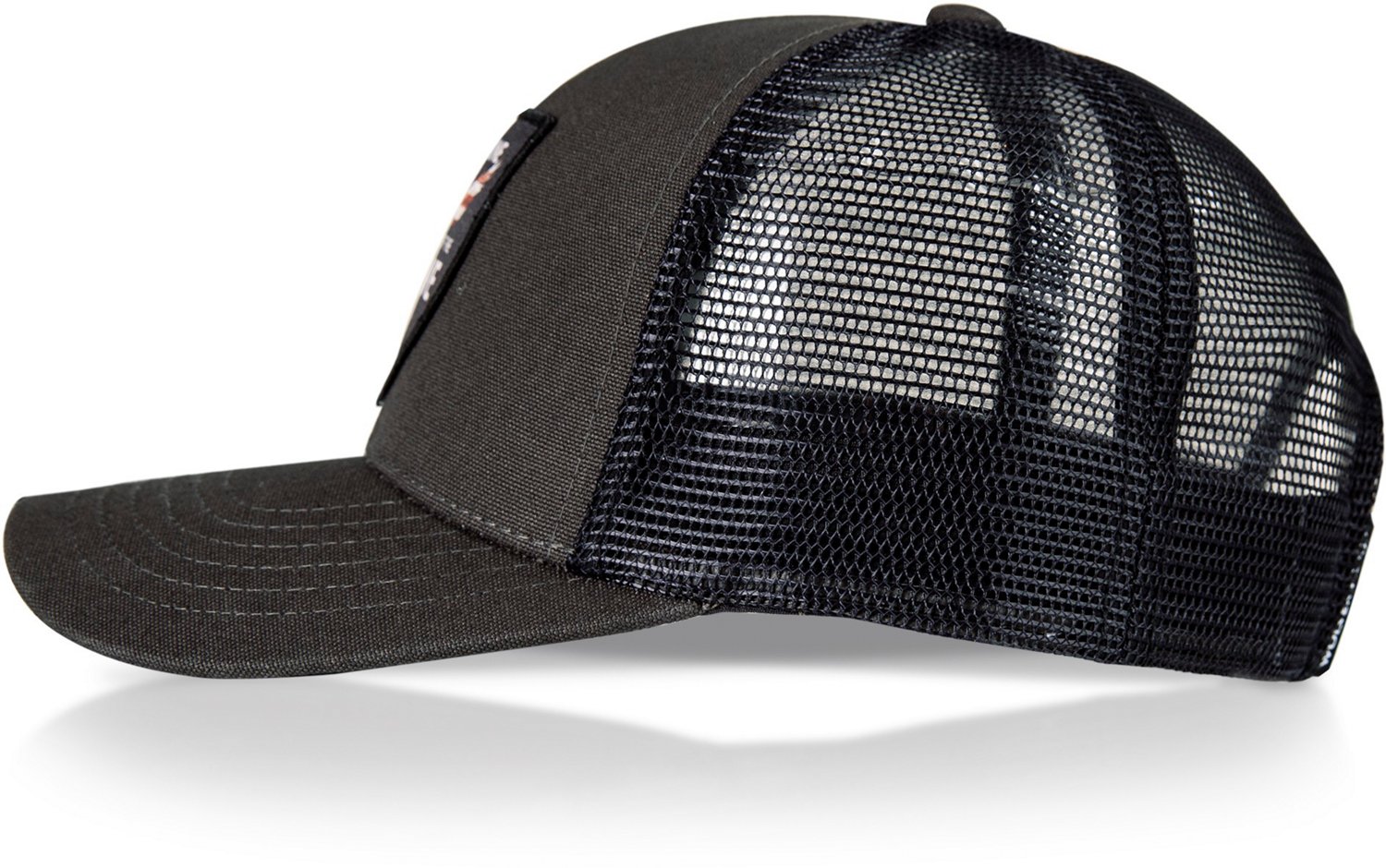 Wolverine Adults' Home of the Brave Heavy Duty Canvas Adjustable Trucker Cap - view number 2