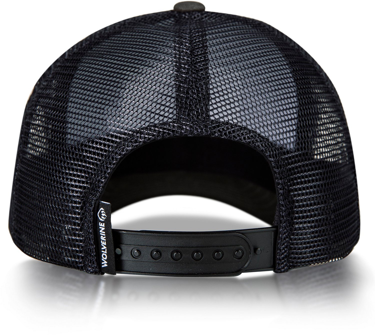 Wolverine Adults' Home of the Brave Heavy Duty Canvas Adjustable Trucker Cap - view number 3