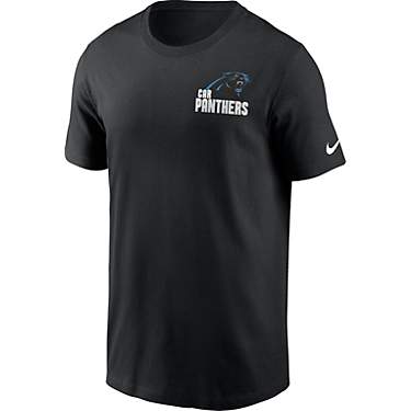Nike Men's Carolina Panthers Blitz Team Essential Graphic T-shirt                                                               