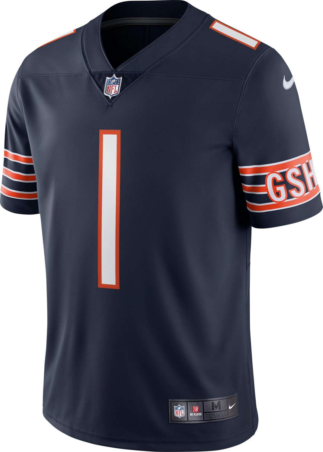 Nike Men's Chicago Bears Justin Fields 1 Home Limited Jersey