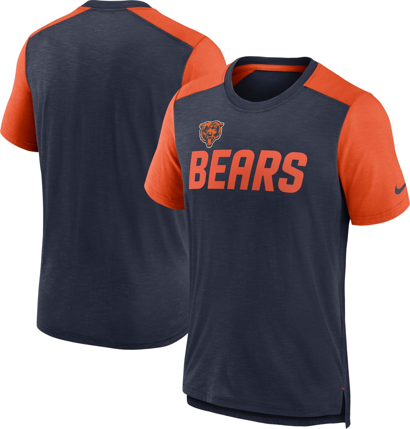 Nike Men's Chicago Bears Team Slub T-shirt - view number 3