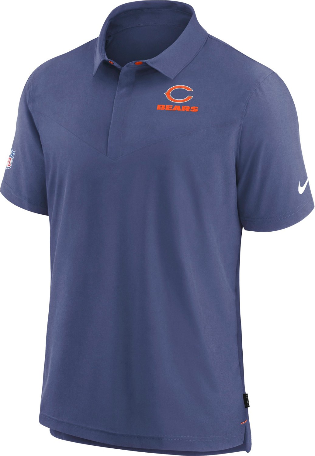 Chicago Bears Nike Coaches Polo Medium Navy