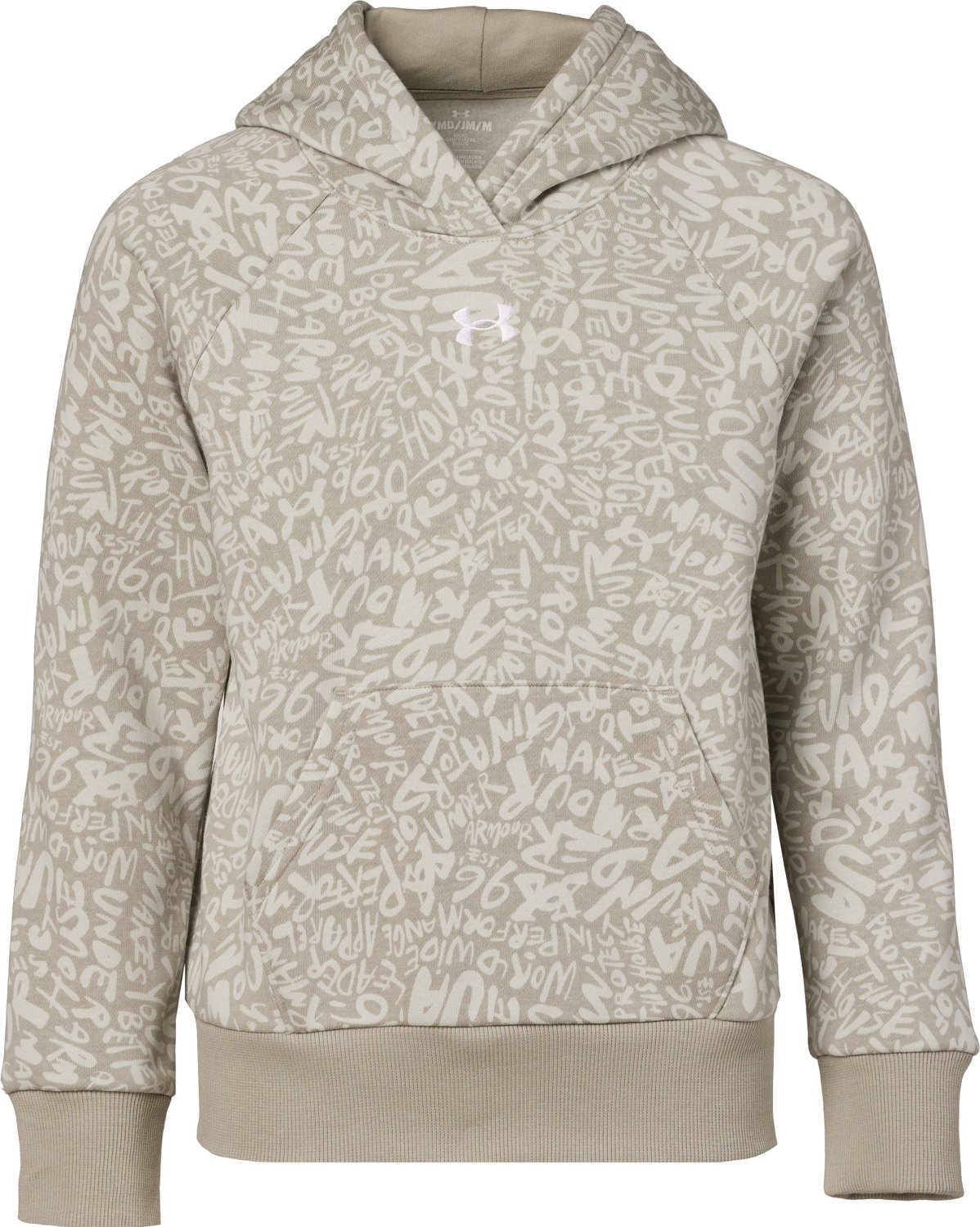 Under Armour Girls' Rival Fleece AOP Hoodie | Academy