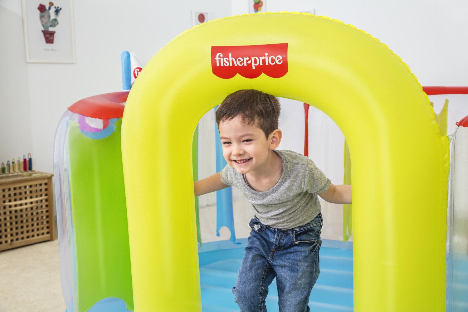Fisher-Price Bouncetopia Inflatable Bouncer - view number 3