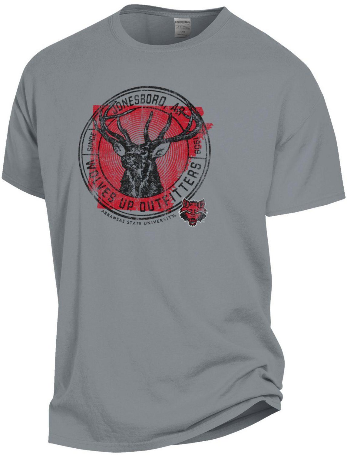 GEAR FOR SPORTS Men's Arkansas State University Deer Graphic T-shirt