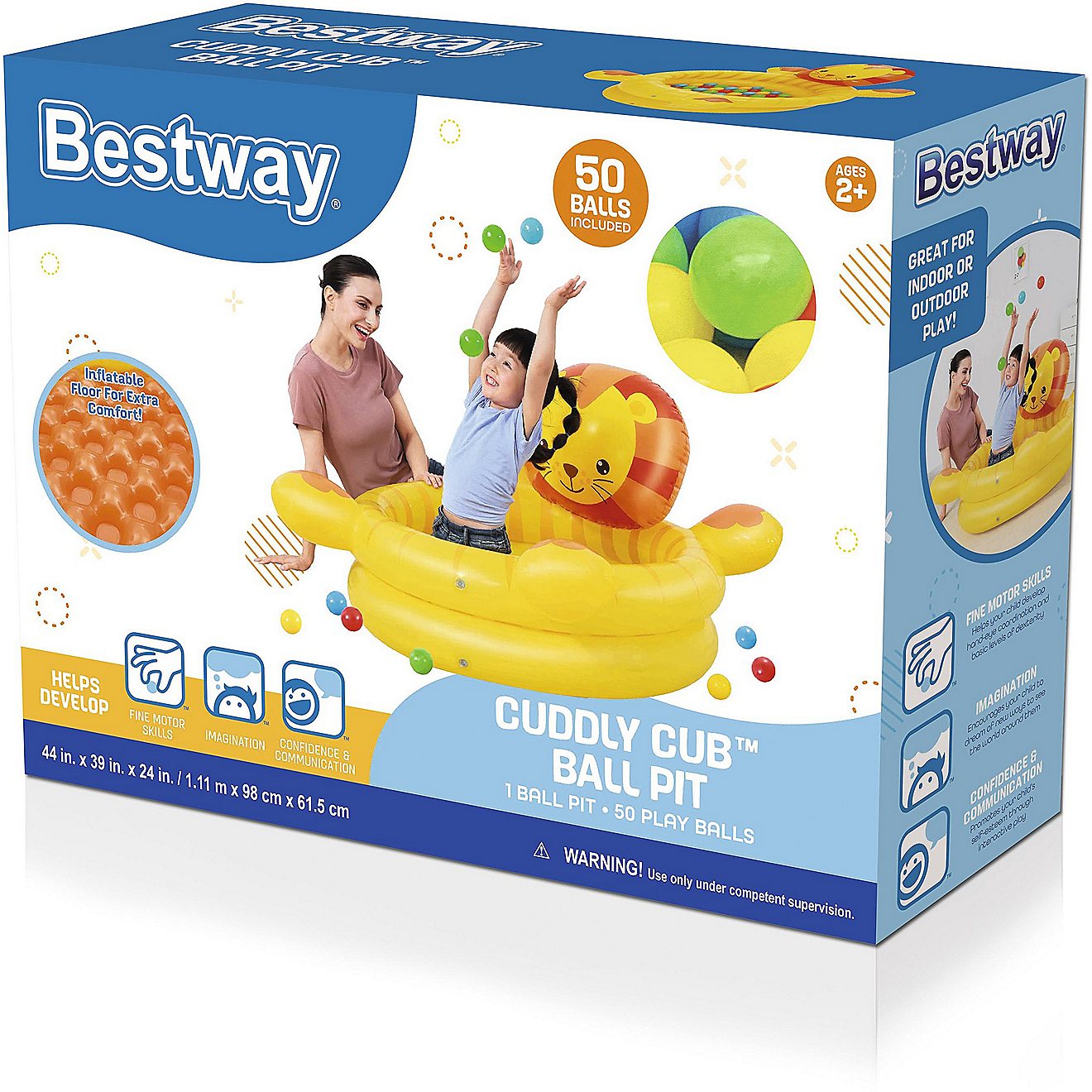 Bestway Cuddly Cub Ball Pit                                                                                                      - view number 3