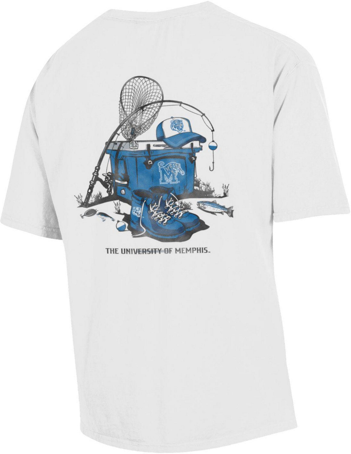 GEAR FOR SPORTS Men's University of Memphis Beach Graphic T-shirt