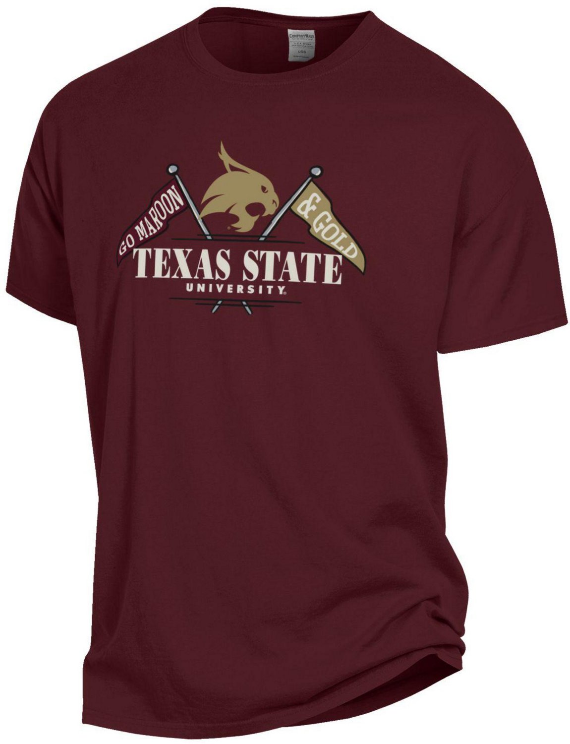 GEAR FOR SPORTS Men's Texas State University Pennants Graphic Tshirt