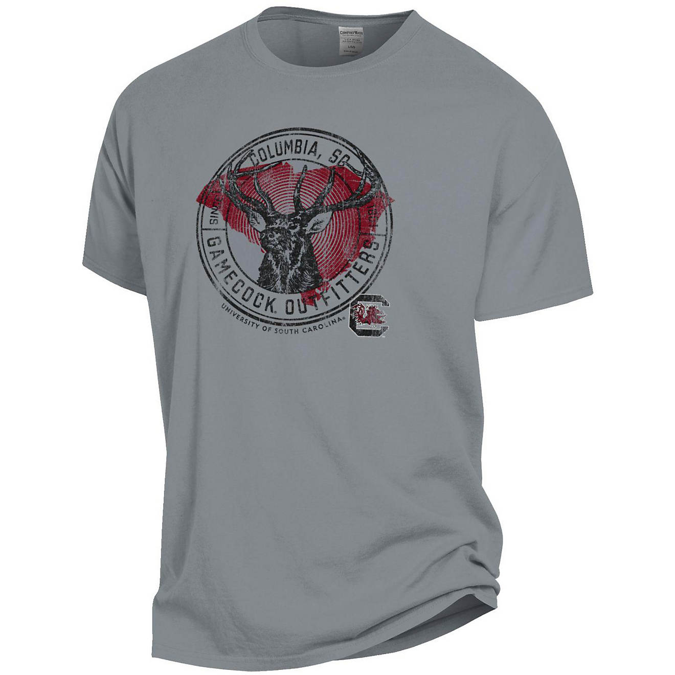 GEAR FOR SPORTS Men's University of South Carolina Deer Graphic T-shirt                                                          - view number 1