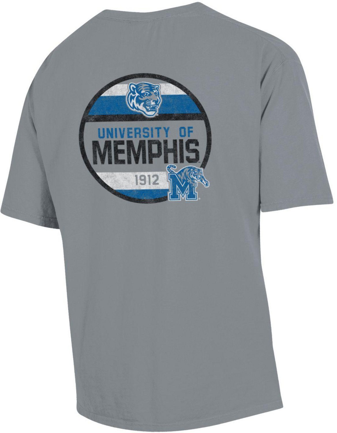 GEAR FOR SPORTS Men's University of Memphis Comfort Wash Circle T-shirt