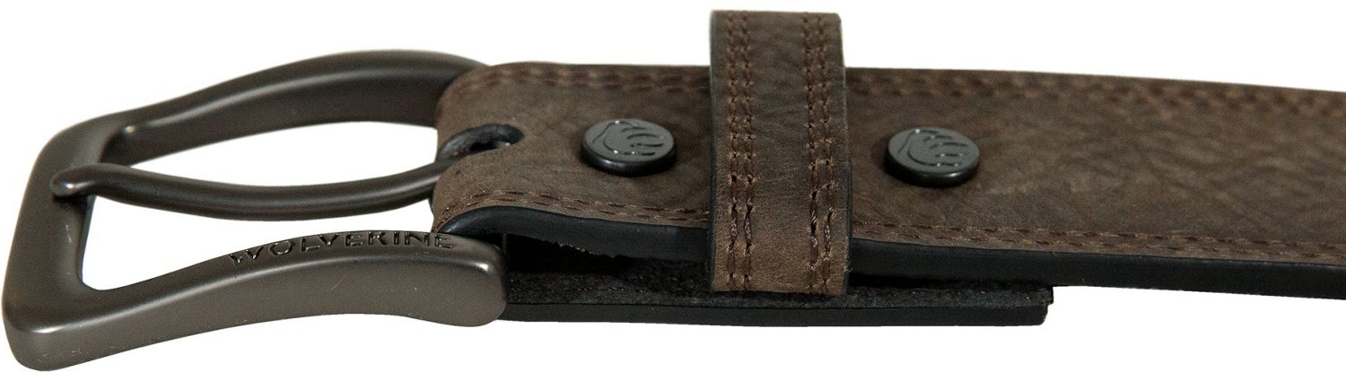 Wolverine Adults' Loader Leather Work Belt                                                                                       - view number 6