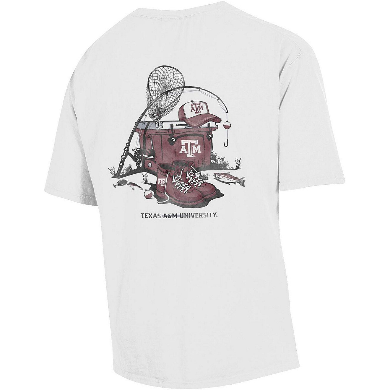 GEAR FOR SPORTS Men's Texas A&M University Beach Graphic T-shirt                                                                 - view number 1