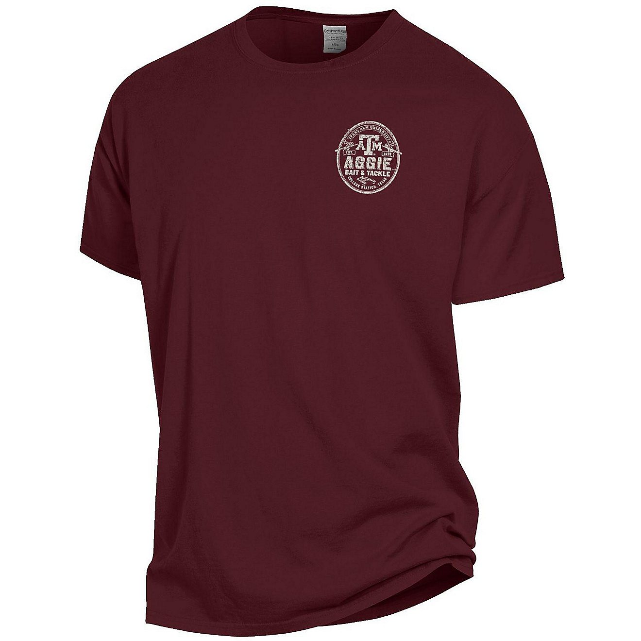 GEAR FOR SPORTS Men's Texas A&M University Comfort Wash Bait and Tackle T-shirt                                                  - view number 2