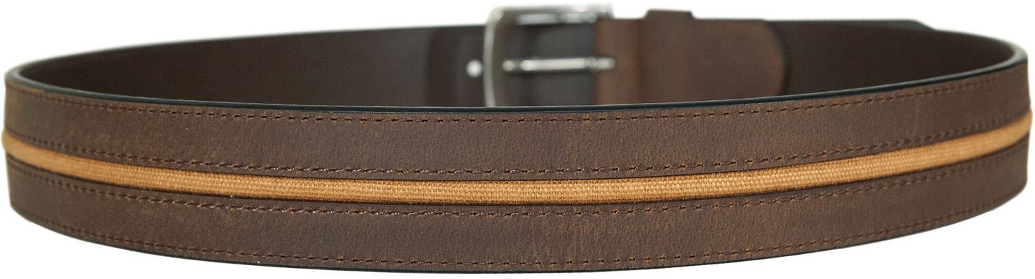 Wolverine Men's Canvas and Leather Belt                                                                                          - view number 5