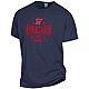 GEAR FOR SPORTS Men's University of Mississippi Comfort Wash Circle Logo T-shirt                                                 - view number 1 selected