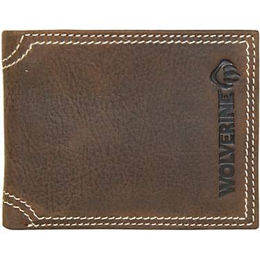 Wolverine Adults' Rancher Passcase Leather Wallet                                                                               
